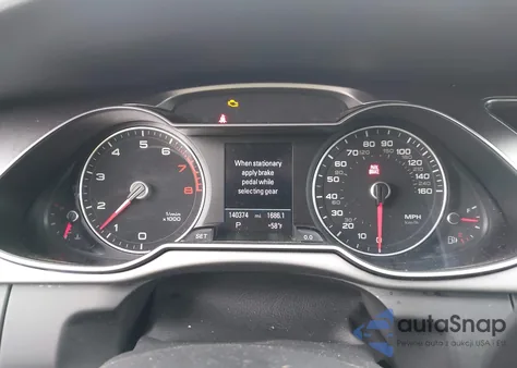 2013 Audi A4 2.0T Premium from USA, damaged, VIN WAUKFAFL5DN026792